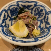 新宿割烹 中嶋 - 「いわし刺身」