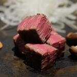 鉄板焼 - 飛騨美濃特産名人が育てた飛騨牛フィレの鉄板焼