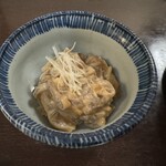 きく宗 - こんにゃくのピーナッツ和え