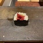 鮨裕 - トロ鉄火巻き