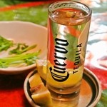 EL SOL - テキーラ　ダブル　700円