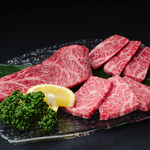 Wagyuuyakiniku Beef Factory73 - 特選和牛3種盛り（日替わり）