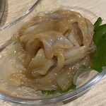 日本酒と肴 くら美 - いか刺し肝和え