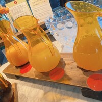 AWkitchen TOKYO 新丸ビル店 - 100%ジュースも。その他、お水も何種類かありました。