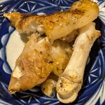 焼鳥 まっすぐ - 豚足の炭火焼¥380