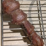 焼鳥 まっすぐ - 鳥皮¥230