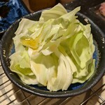 焼鳥 まっすぐ - キャベツ¥0