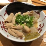 釜喜利うどん - モツ煮込み