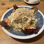 あぷちゃ - ボリューム満点の豆腐サラダ