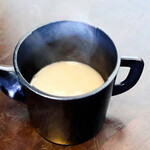 信州そばの店 十割そば - そば湯