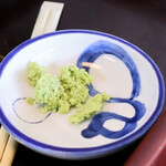 信州そばの店 十割そば - 薬味