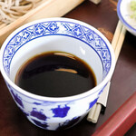 信州そばの店 十割そば - つけ汁