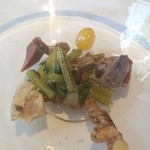 ウシマル - 地鶏のカルパッチョ