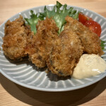 日本酒バル花門 - 牡蠣フライ