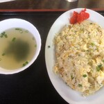 丸啓 - 焼きめし¥550+大盛り¥100