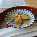 戸隠そば博物館 とんくるりん - 大根醤油漬け