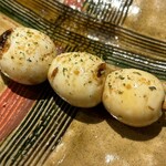 炭火串焼 鳥むすび - うずら（タレ）