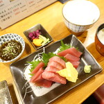 地球食堂 - 三崎まぐろ定食（1820円）