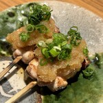 炭火串焼 鳥むすび - みぞれかしわ