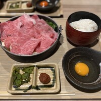 黄金出汁しゃぶと江戸前寿司 肉のあさつ 梅田お初天神店 - 