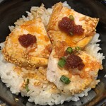 麺屋一燈 - よだれ鶏＋辛味+小ライス