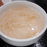 マンナ食堂 - 豆もやしスープ
