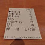 ケンチャンラーメン - 惜しいあと一つでスペシャルでした（泣）