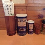 ケンチャンラーメン - 調味料