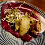 ウエストパパ - 水蛸のバジルソース和え