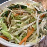 津気屋製麺 - 野菜つけ麺