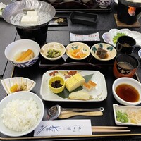 京都嵐山温泉　渡月亭 - 朝食
