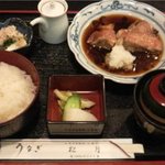 松月 - きんめ鯛煮付定食