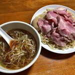 虎一番 - 至高のつけ麺(中)+チャーシュー