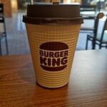 バーガーキング - ホットコーヒーM：200円（クーポン利用）
