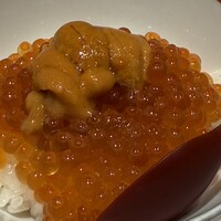 大宮 鮨 貴山 - 雲丹イクラ丼