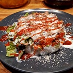 COZY CAFE&BAR - ポークチキンオーバーライス：1,000円