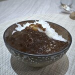 RESTAURANT L'EQUITERRE - ＊お代わり出来ると伺い、夫は「大盛り」で。 お代わりで大盛りを食べる人は珍しいでしょう。苦笑