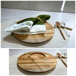 RESTAURANT L'EQUITERRE - ◆デフィさんと同じ熊本の作家さんのカトラリーも素敵ですね。 ナプキンも麻で外国製（どの国か忘れましたm(__)m）と、拘りを感じます。