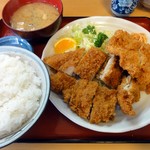 叶食堂 - 特大チキンカツ定食