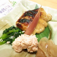 お料理なかき - 鉢肴　鯛の漬け焼き