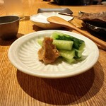 高太郎 - 鯛味噌　きゅうり
