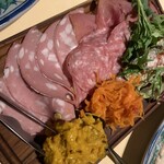 il Cortile - ハム盛り合わせ