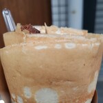 Crepeあまのじゃく - （※写真3）カスタードアイスクレープ③
