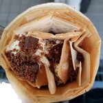Crepeあまのじゃく - （※写真3）カスタードアイスクレープ②