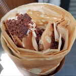 Crepeあまのじゃく - （※写真3）カスタードアイスクレープ①