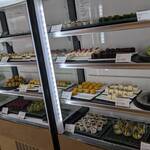 カスケイドカフェ - 一番上は150cmの自分には見え辛い