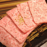 食彩和牛しげ吉 - BMS12の鹿児島産黒牛のサーロイン