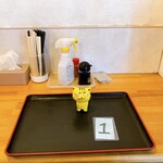 本格さぬきうどん　穂乃香 - 卓上　※肉ぶっかけ待ち