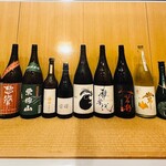 鮨桂太 - 日本酒メニュー