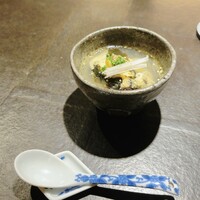 十皿 - 蒸し鮑と鳴門わかめそば